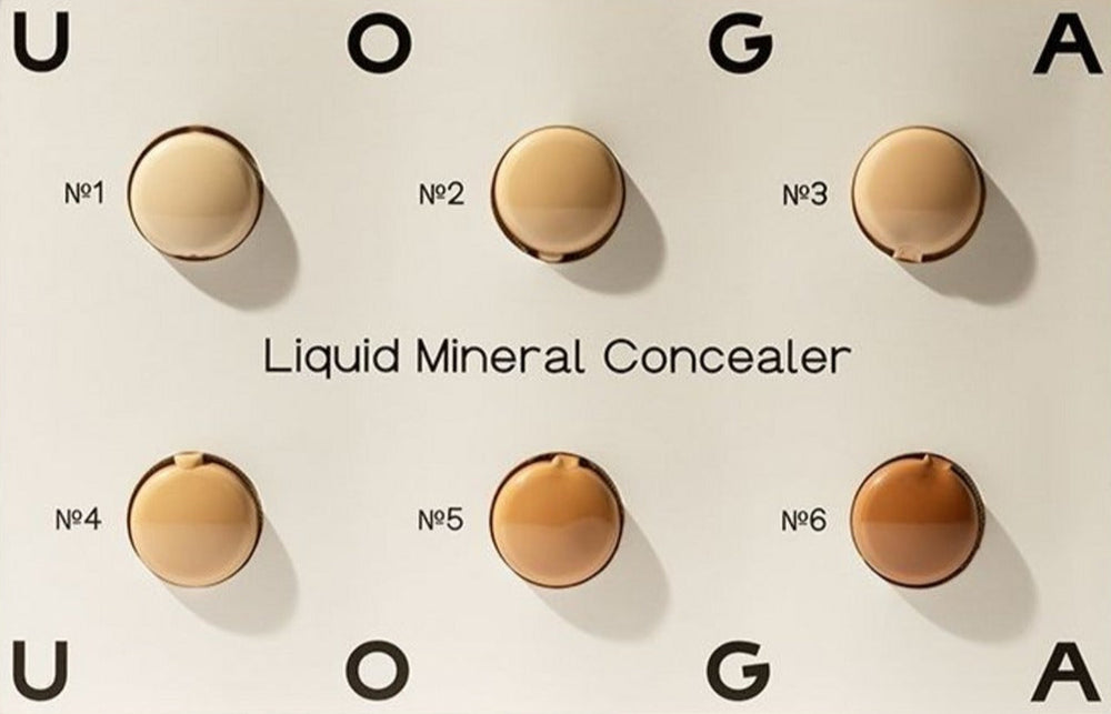 Uoga Uoga リキッドコンシーラーテスター 6色入り
