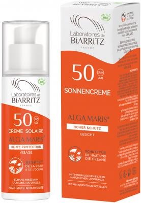 フェイス用　日焼け止めクリーム　SPF50