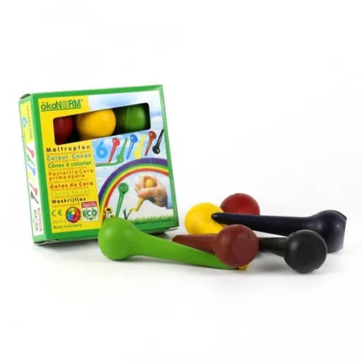 Econorm Beeswax Crayon, Teardrop Shape