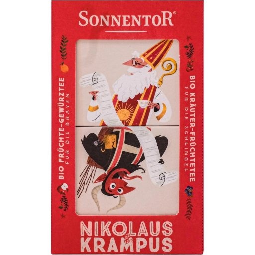 Sonnentor Nikolaus and Krampus