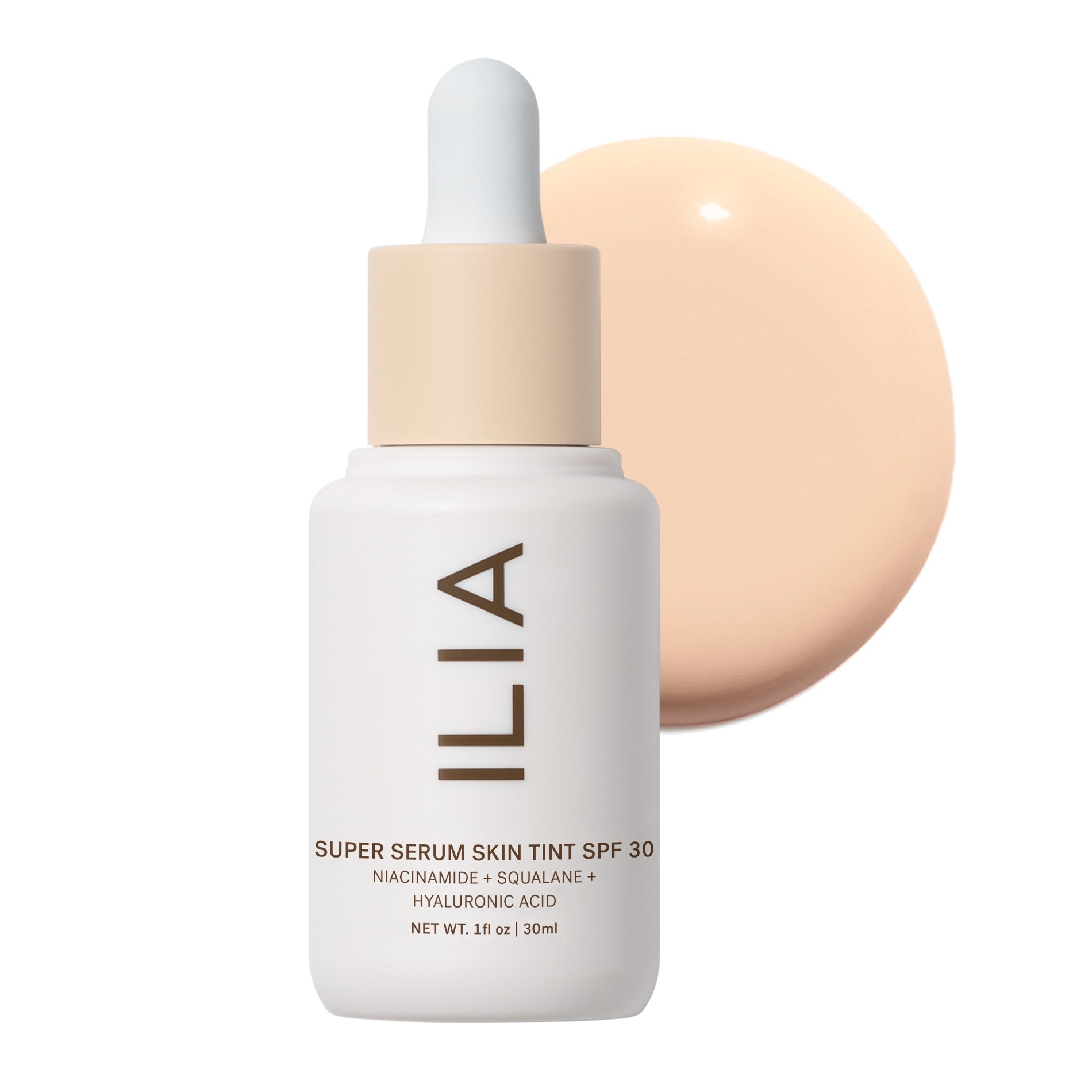 イリア ビューティ・ILIA Beauty スーパーセラム スキン ティント SPF30(SPF40 USA) カラーNo.1-2 – ビオラウンジ  【 BioLounge 】