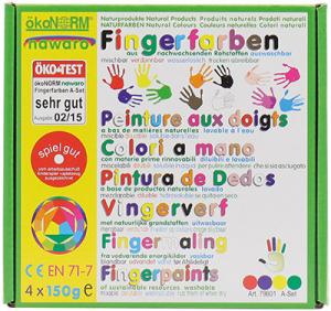 エコノーム フィンガーペイント ４色セット